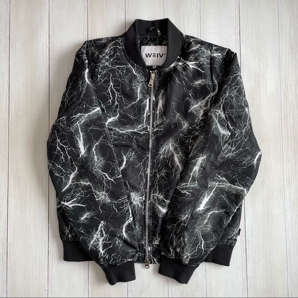 Lighting Bolt Bomber Jacket
